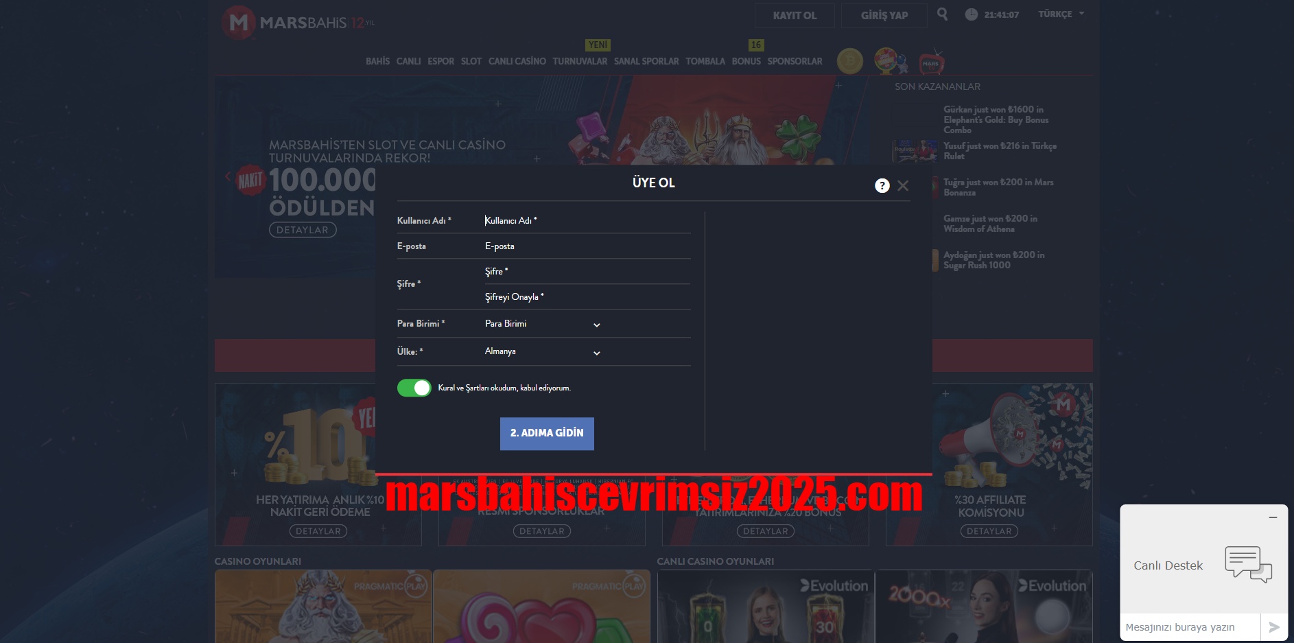 Marsbahis